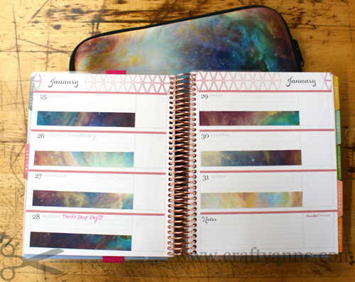Printing Your Own DIY Washi Tape for your Planner